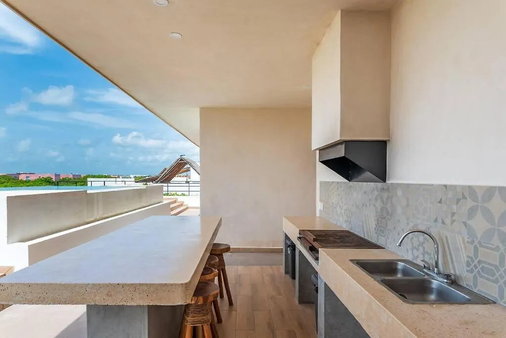 Amazing Rooftop 2Br 2Bathroom Tulum Apartment